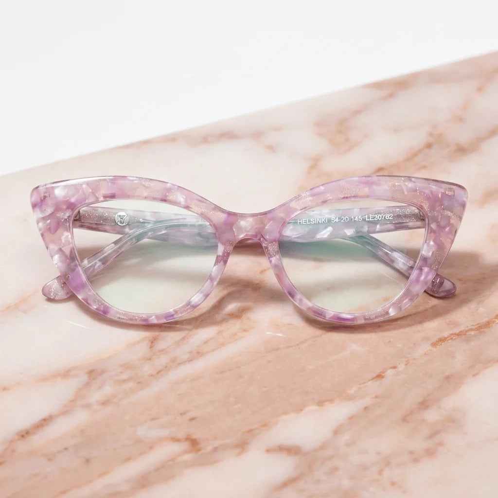 Lentes ópticos Helsinki Rosado sobre superficie premium calidad premium receta Bonoboss #editorial_banner_confianza #color_rosado