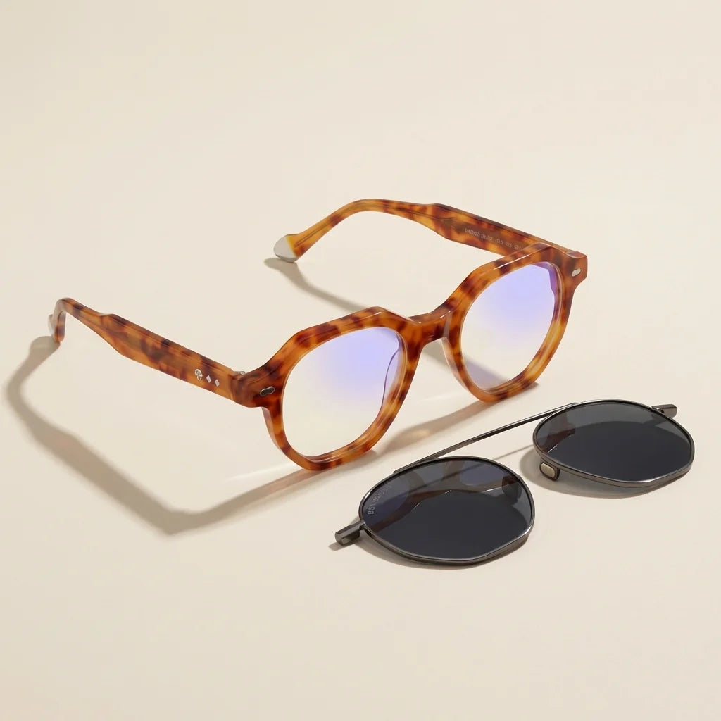 Lentes ópticos Hermes naranja Bonoboss #editorial_armazon #color_naranja
