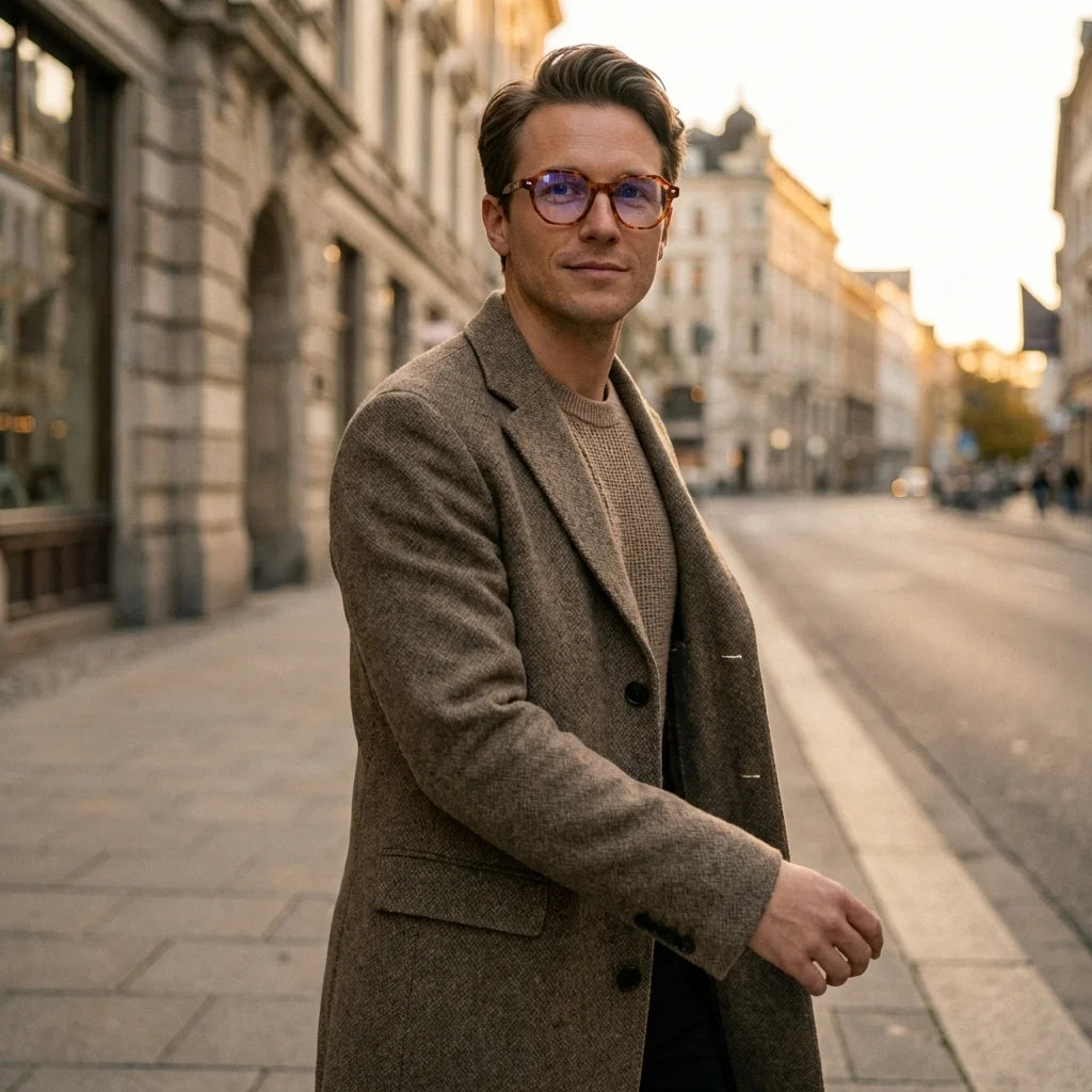 Lentes ópticos Hermes naranja Bonoboss #editorial_lifestyle3 #color_naranja