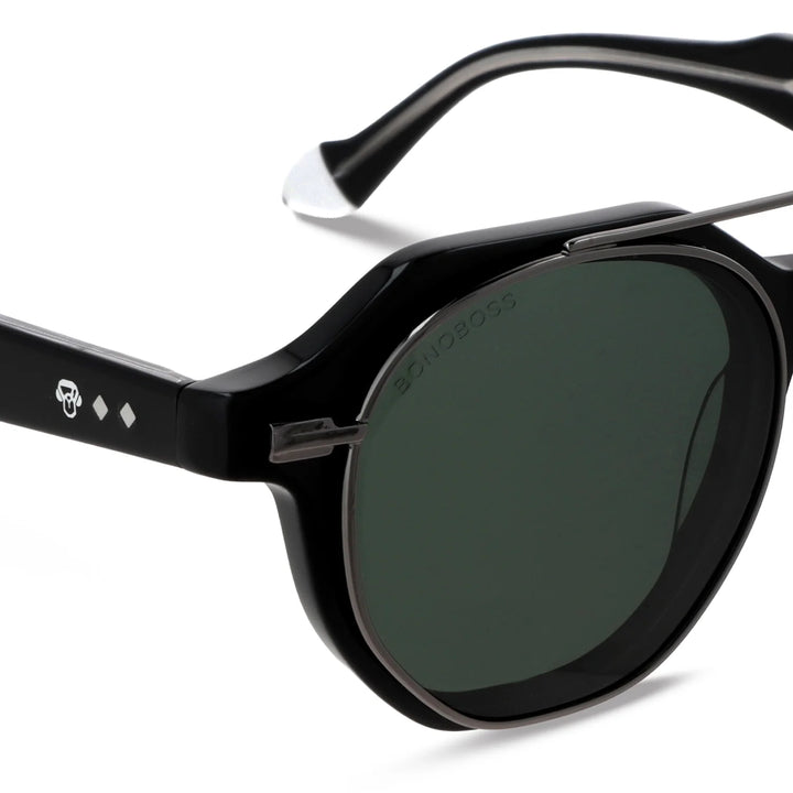 Lentes opticos Hermes Negro marco premium Bonoboss Chile #color_negro