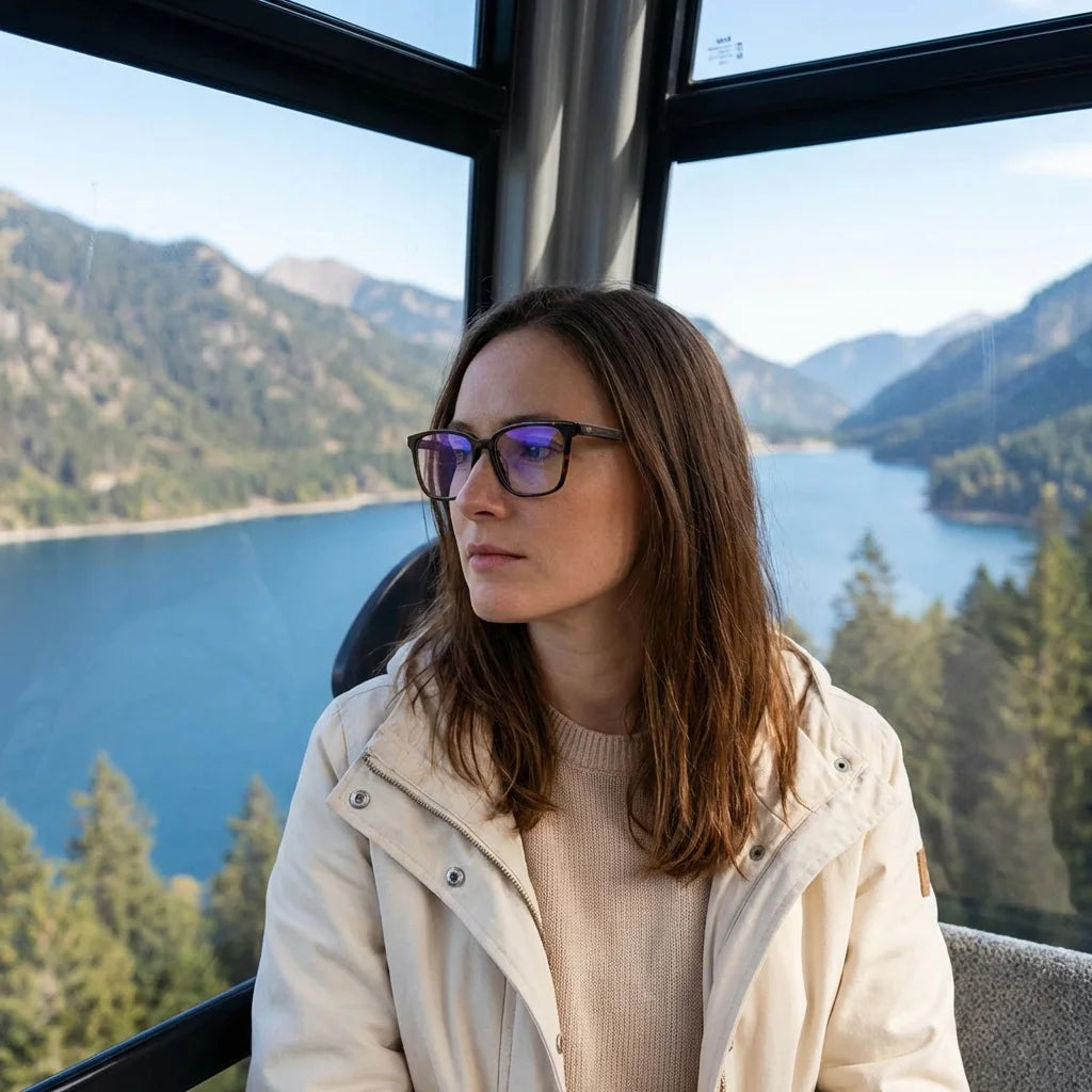 Lentes ópticos Kai Kai Carey estilo de vida cotidiano Bonoboss #editorial_lifestyle4 #color_carey