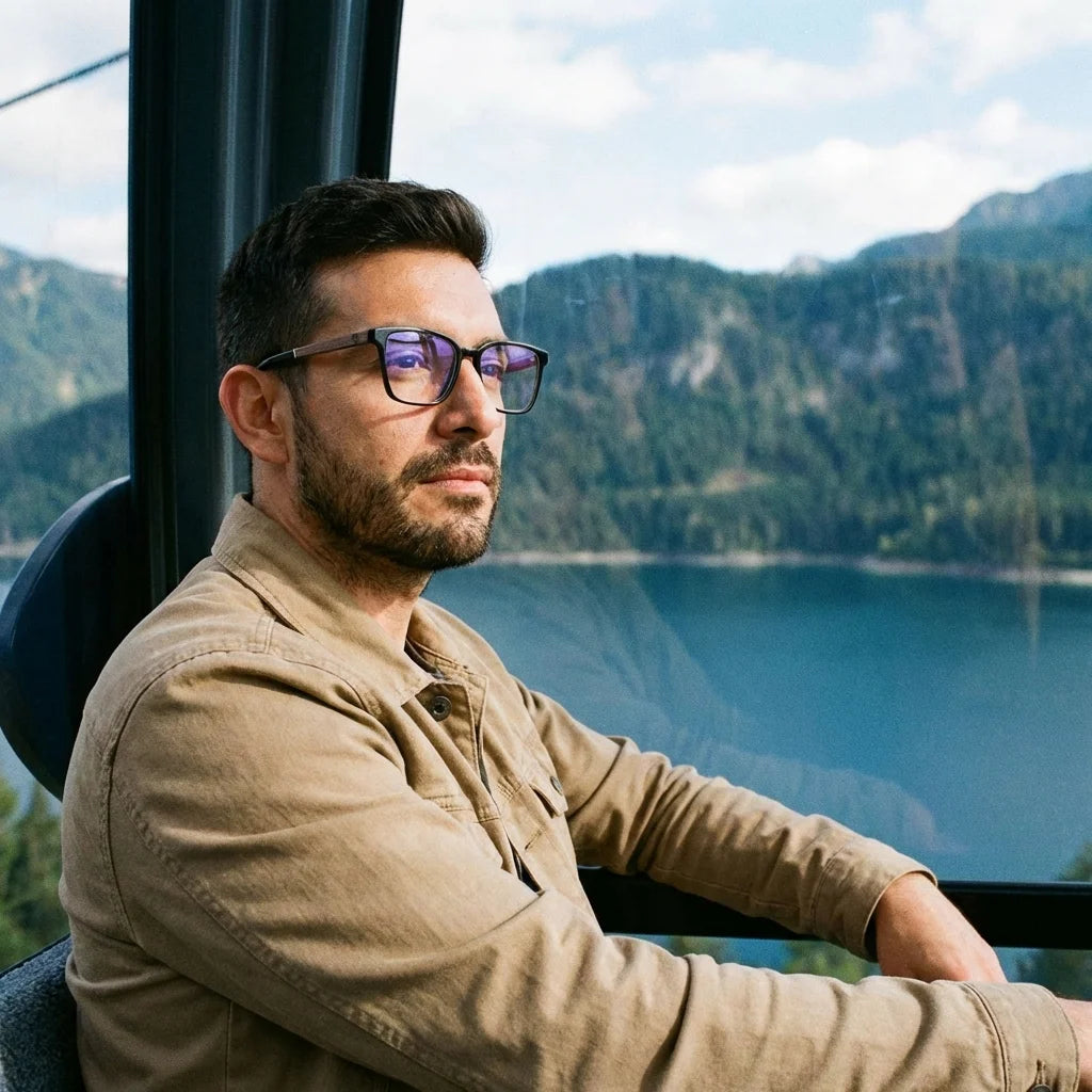 Lentes ópticos Kai Kai Negro estilo de vida cotidiano Bonoboss #editorial_lifestyle4 #color_negro