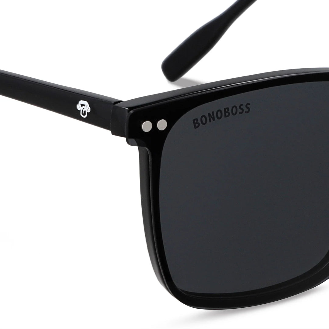 Lentes opticos Rapanui Clip Sol Negro marco premium Bonoboss Chile #color_negro