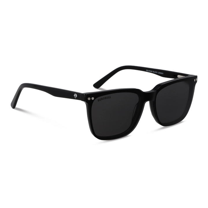 Lentes opticos Selknam Clip Sol Negro marco premium Bonoboss Chile #color_negro