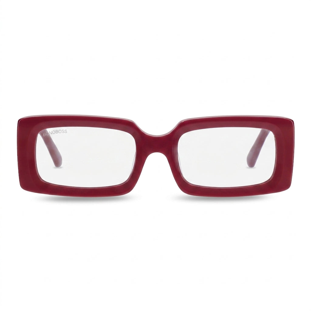London Lentes de Lectura rojo vista frontal #color_rojo