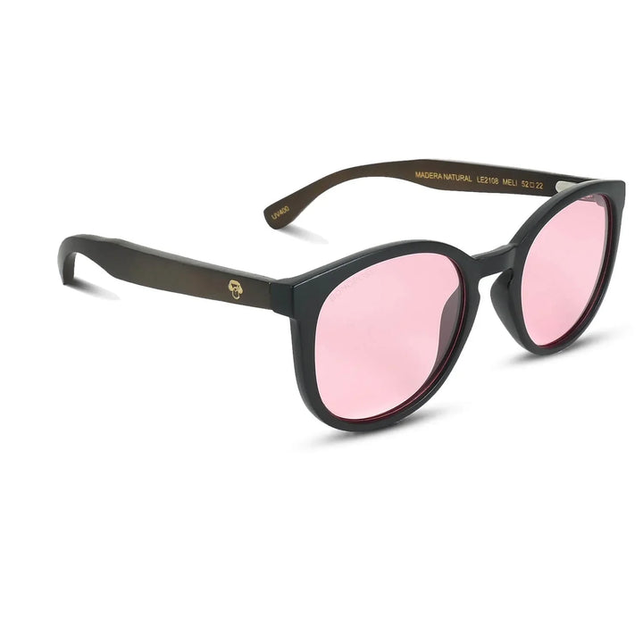 Lentes sol Meli Dark bio-acetato Rosado foto producto 2 Bonoboss #color_rosado