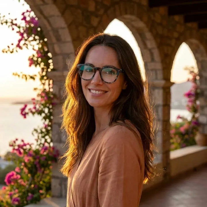 Lentes opticos Meli azul-marble antirreflex receta optica Bonoboss #color_azul-marble