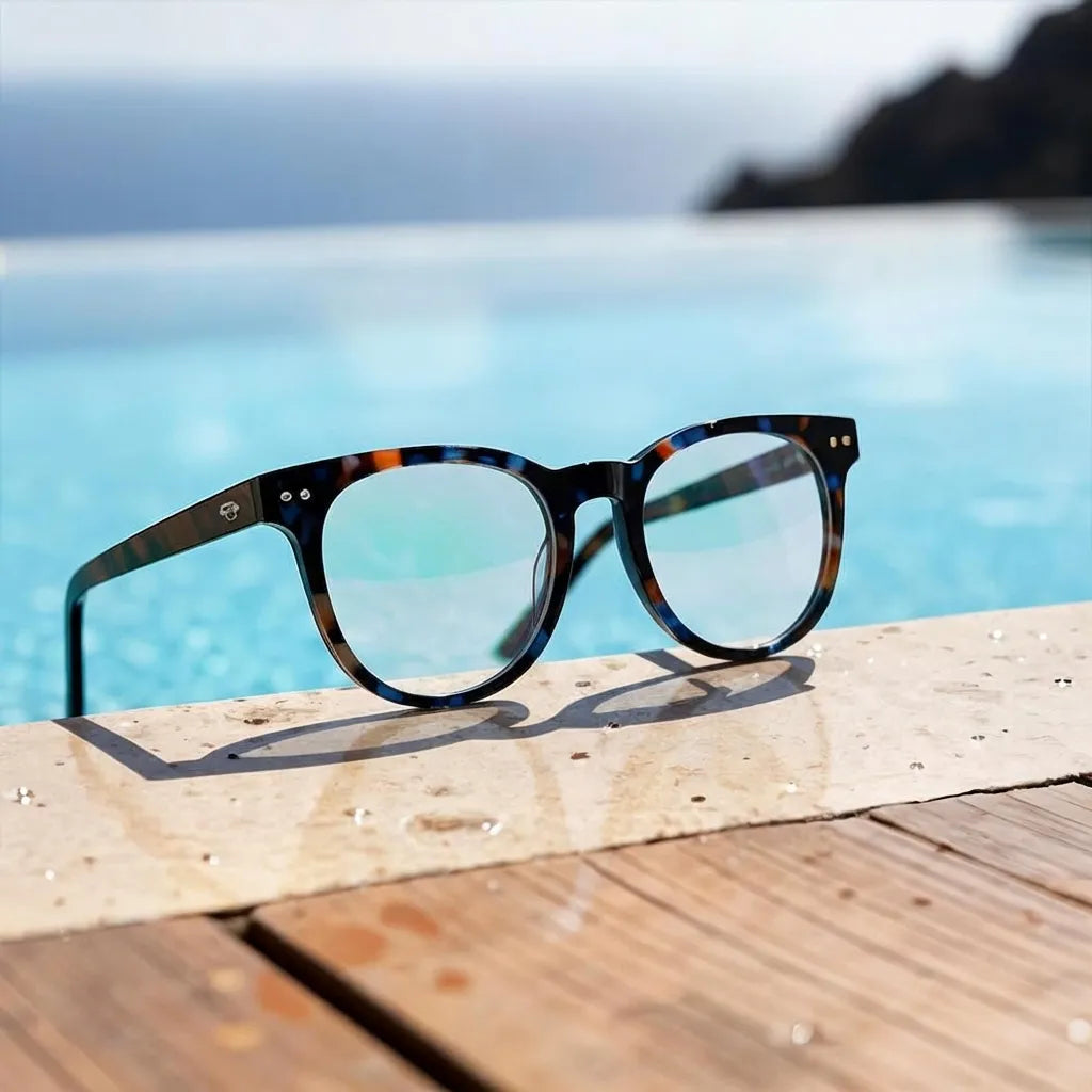 Lentes opticos Meli azul-marble antirreflex receta optica Bonoboss #color_azul-marble