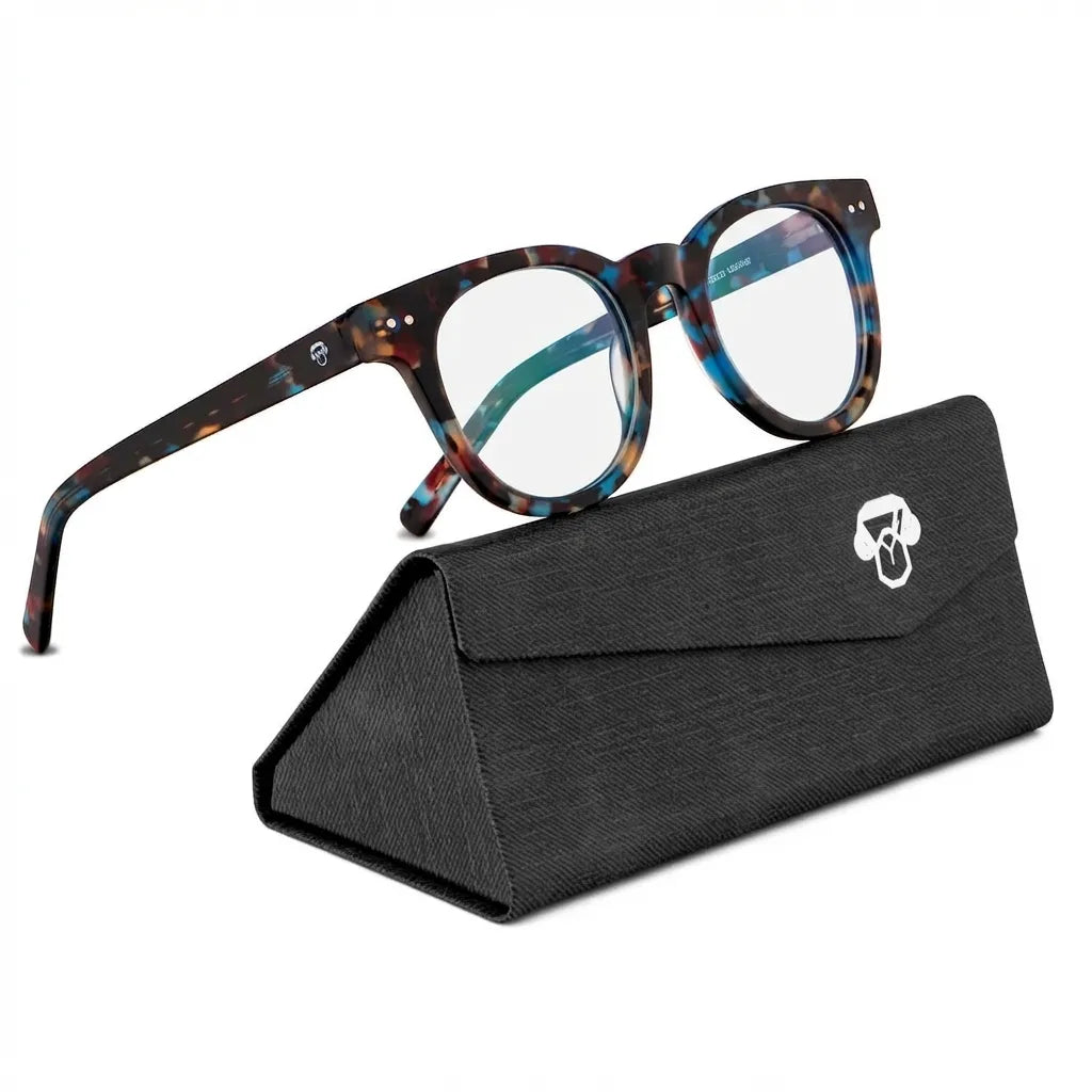 Lentes opticos Meli azul-marble antirreflex receta optica Bonoboss #color_azul-marble