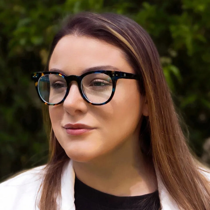 Lentes opticos Meli azul-marble antirreflex receta optica Bonoboss #color_azul-marble