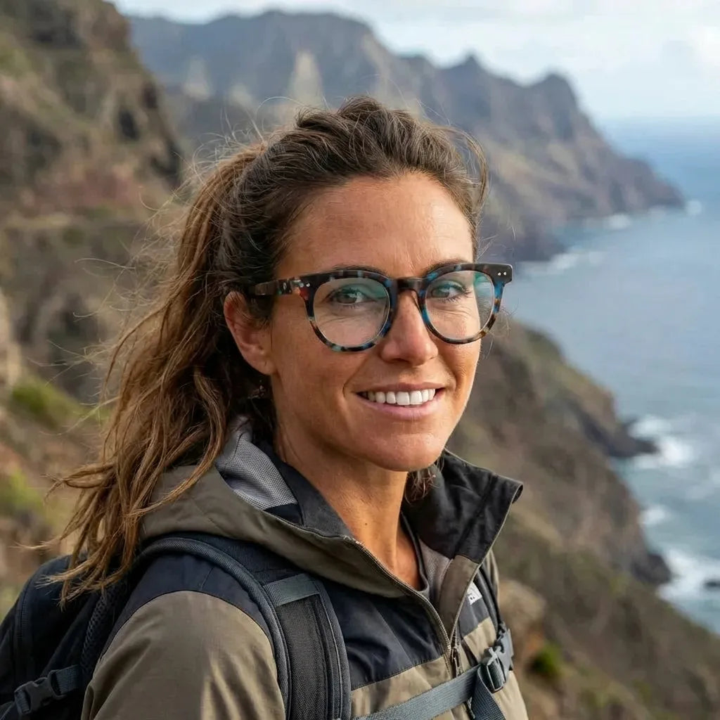 Lentes opticos Meli azul-marble antirreflex receta optica Bonoboss #color_azul-marble