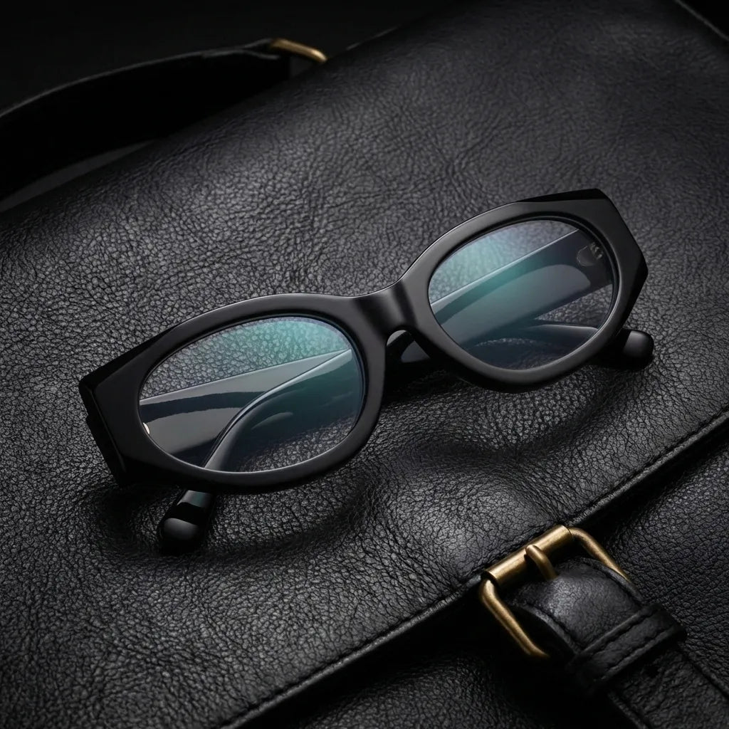 Frontal Milán lentes ópticos hombre tono negro bisagra reforzada #color_negro