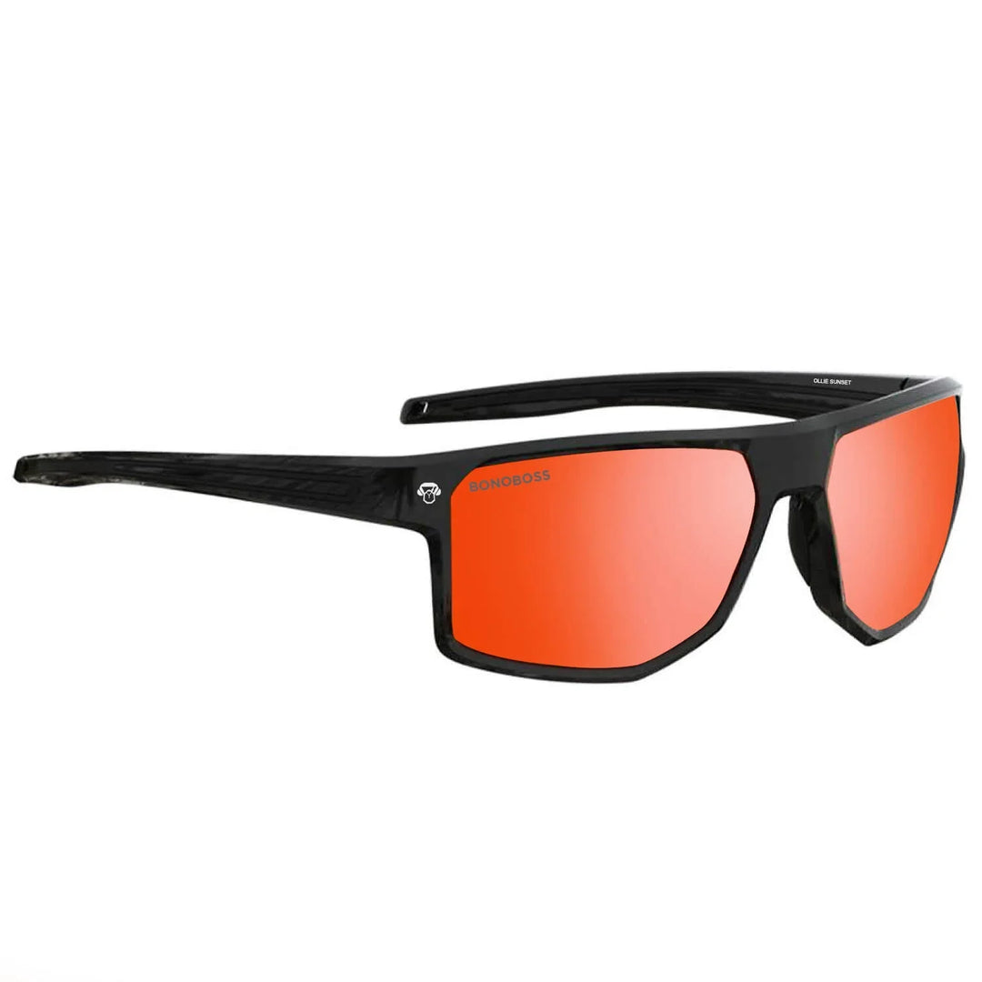 Lentes sol Ollie bio-acetato Espejado Naranjo foto producto 2 Bonoboss #color_espejado-naranjo