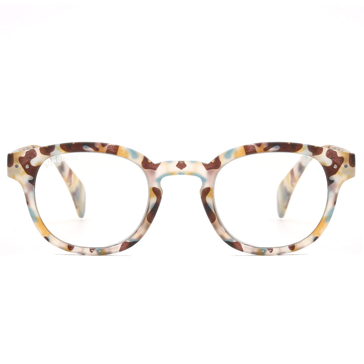 anteojo lectura filtro azul color blue redondeado para hombre mujer moda sustentable botellas plasticas recicladas