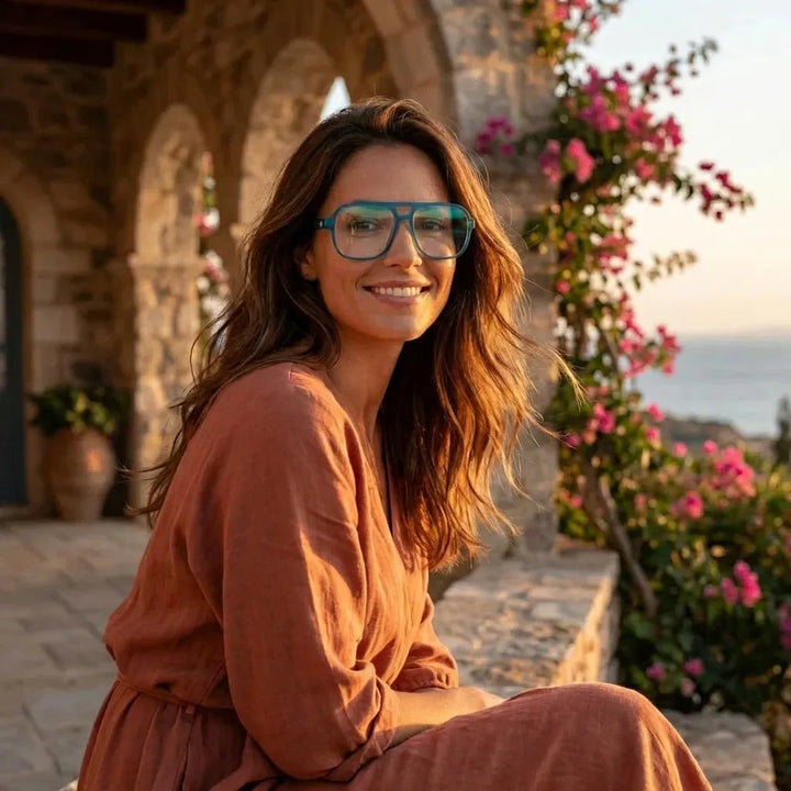 Lentes opticos Orson RPET ocean antirreflex receta optica Bonoboss #color_ocean