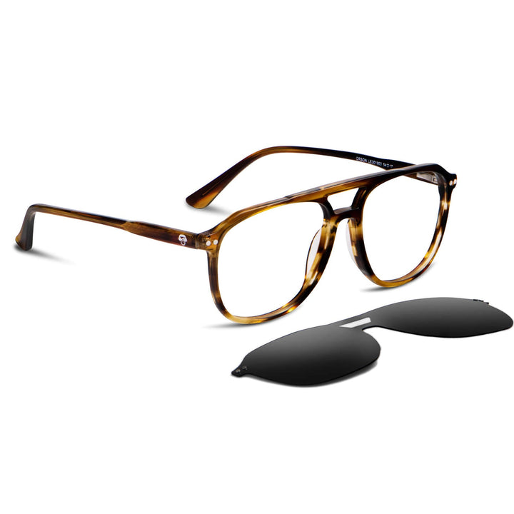 Frontal Orson Clip Sol clip de sol polarizado amarillo filtro luz azul #color_amarillo