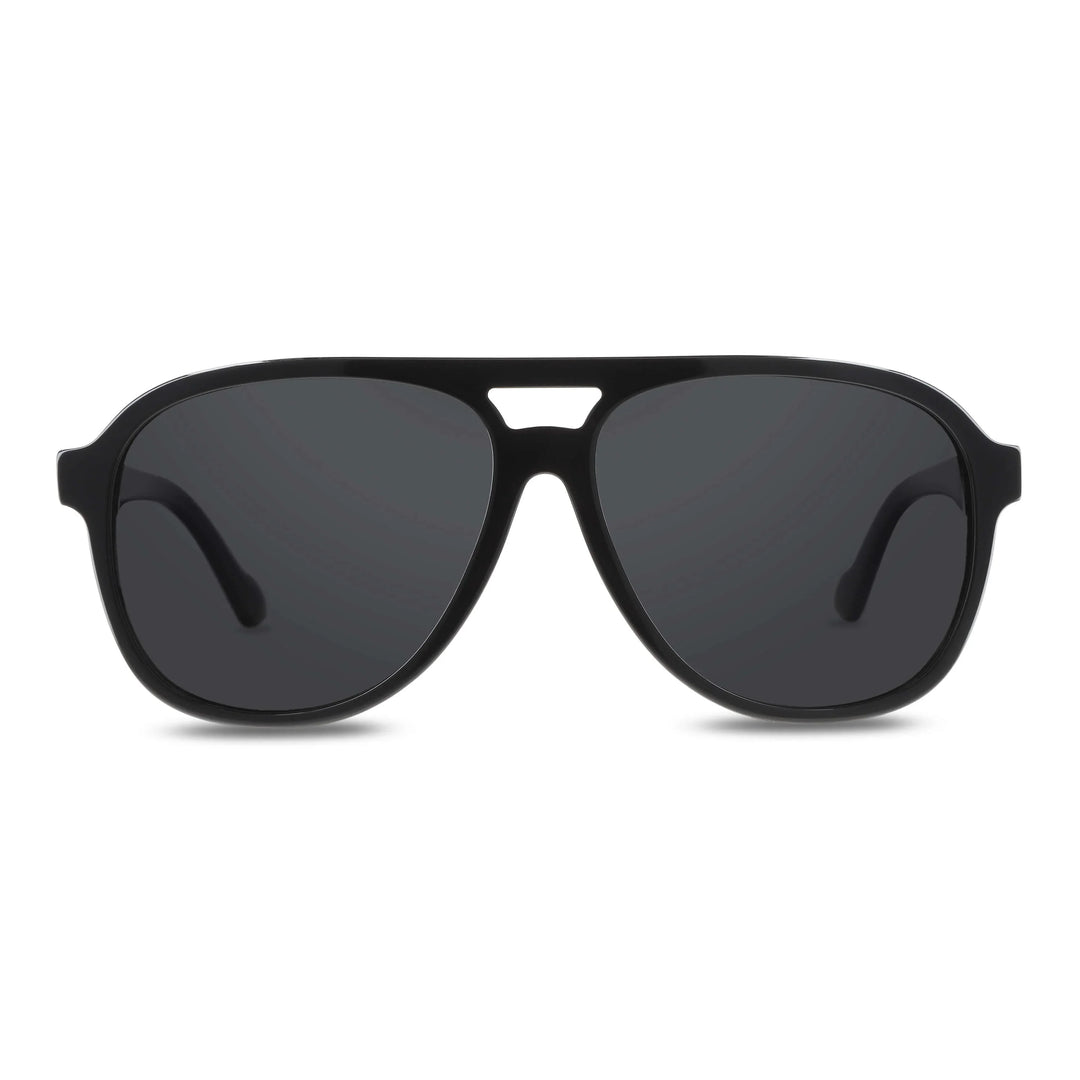 Lentes sol Orson bio-acetato Negro foto producto 3 Bonoboss #color_negro