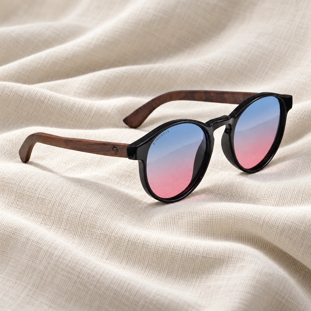 Lentes de sol Bonoboss Paine Pink en contexto de estilo de vida #color_pink