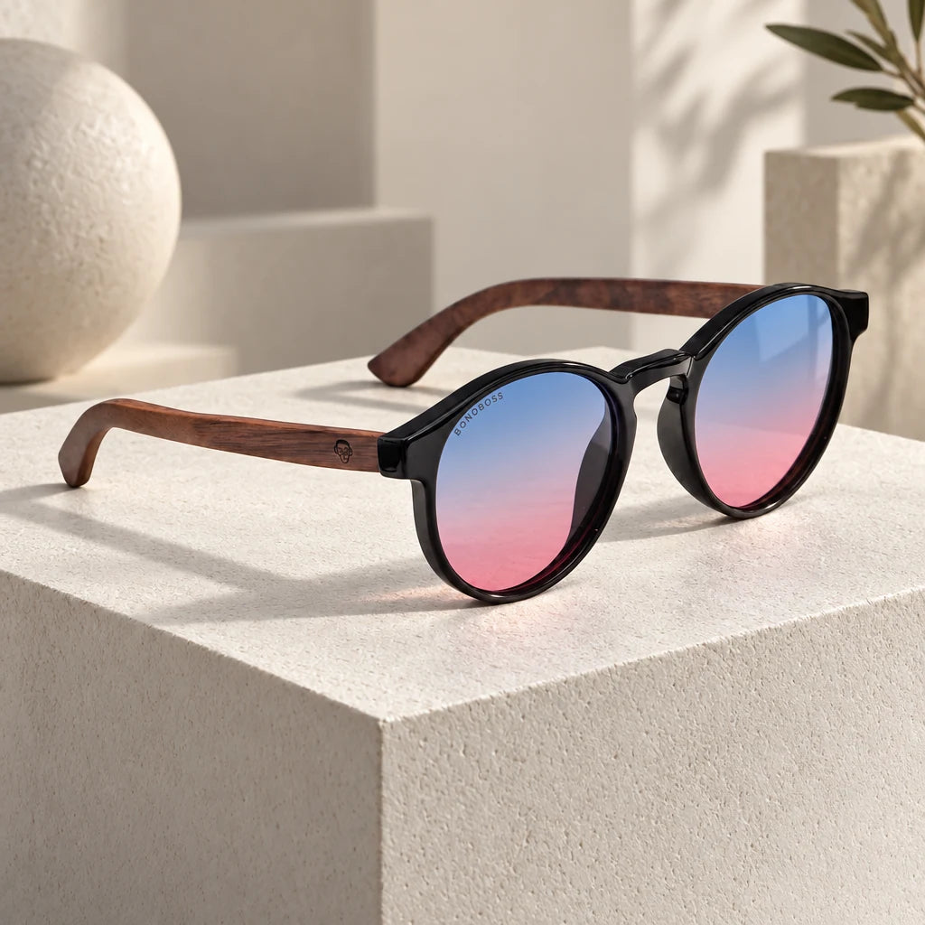 Lentes de sol Bonoboss Paine Pink en contexto de estilo de vida #color_pink