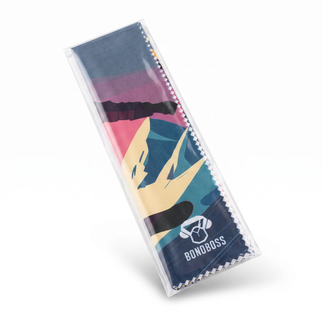 Paño de Microfibra Powder Bonoboss 19x19 cm — vista tres cuartos sobre fondo blanco, premium diseñado en Chile