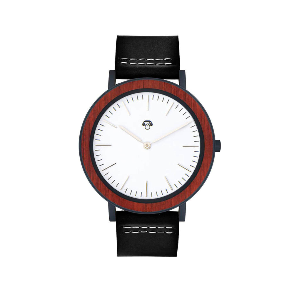 Toki Sándalo Rojo Sport reloj vista frontal diseño universal