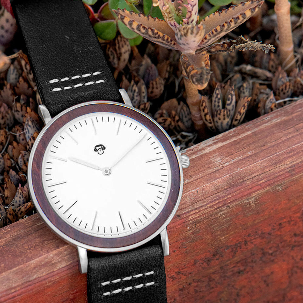 Relojes Acero Inoxidable Cuero o Madera de hombre y mujer Bonoboss