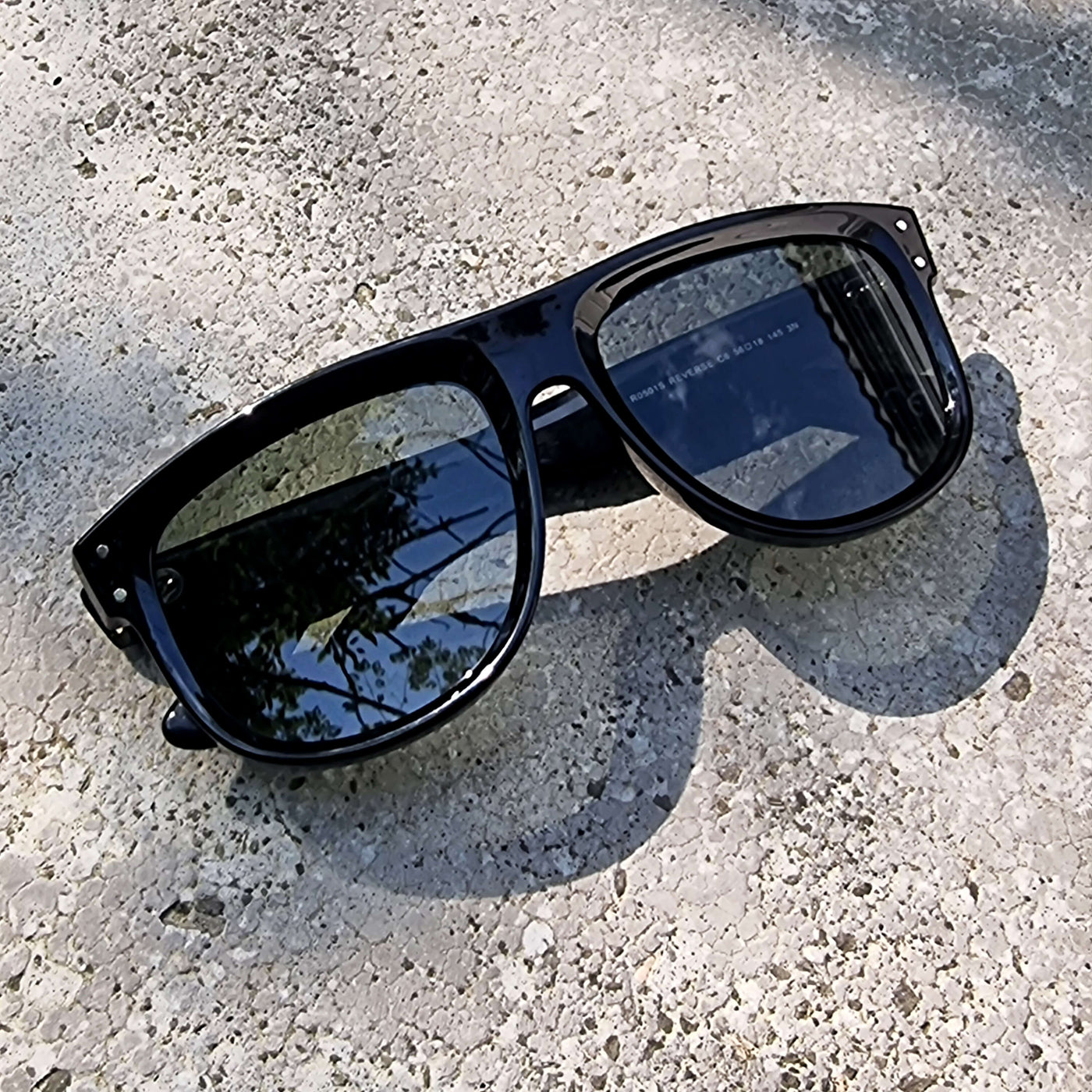 anteojos de sol polarizados reverse rayban moda hombre y mujer sustentable plastico reciclado
