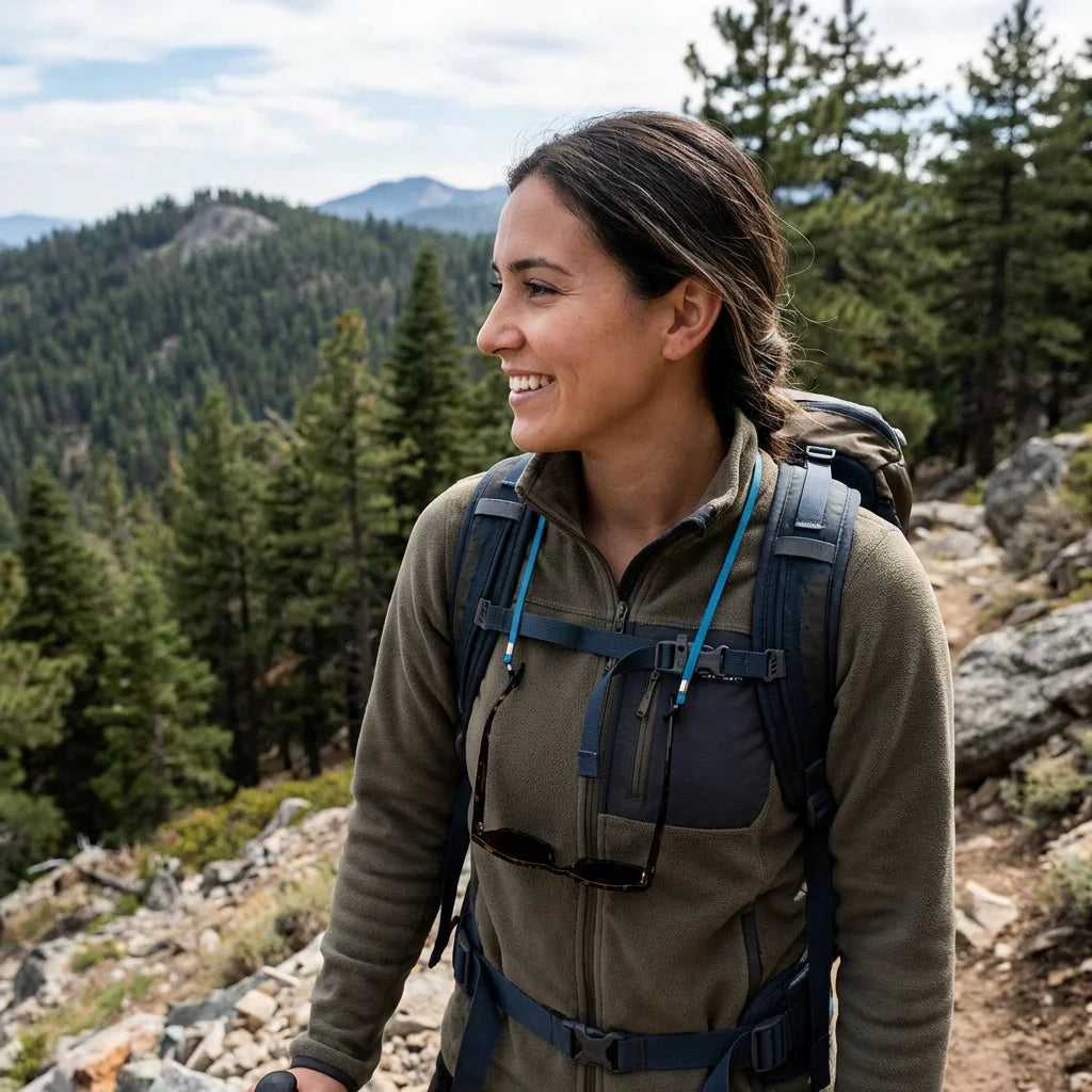 Correa para lentes reciclada hiking activo montaña Bonoboss