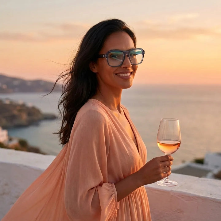 Lentes opticos Tom azul antirreflex receta optica Bonoboss #color_azul