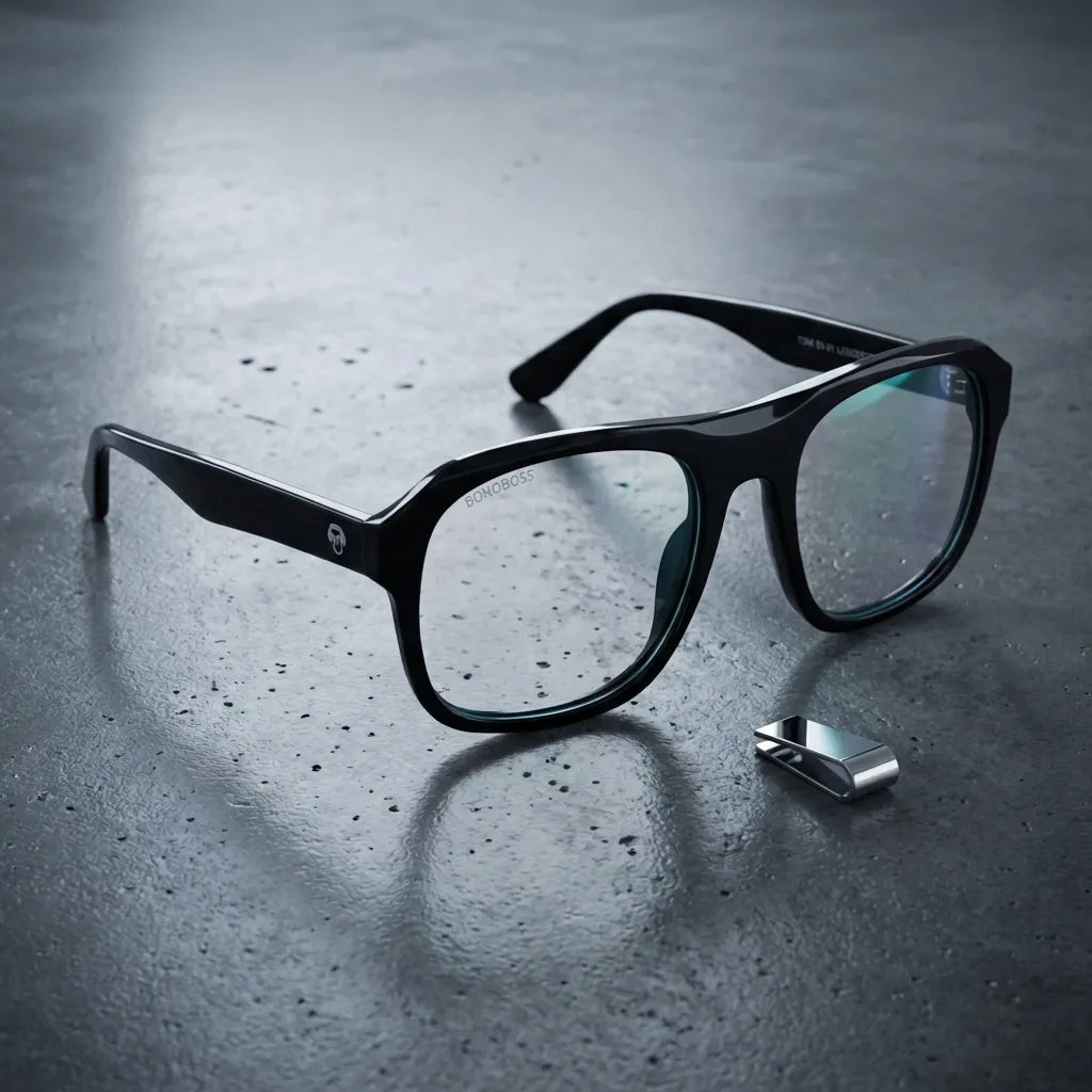 Lentes opticos Tom negro antirreflex receta optica Bonoboss #color_negro