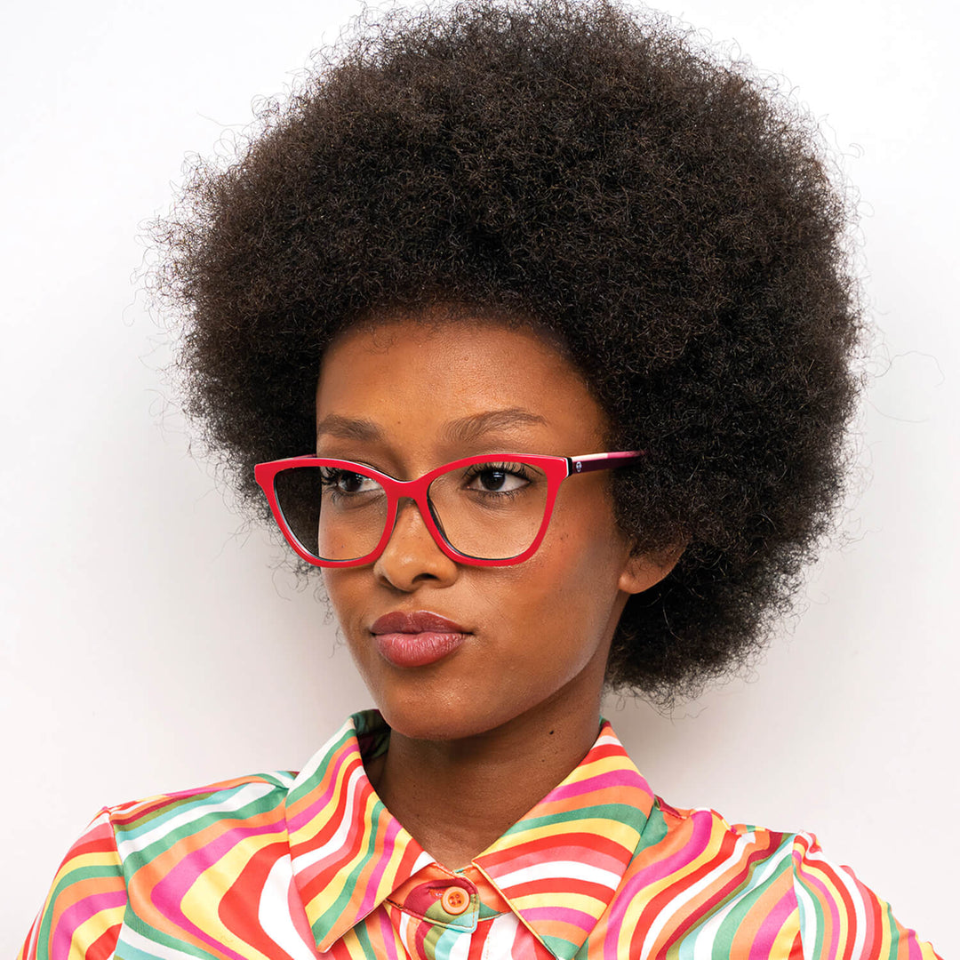 anteojos marcos opticos con receta envio gratis color rojo para mujer de cara redonda grande mayorista optica distribuidor#color_rojo