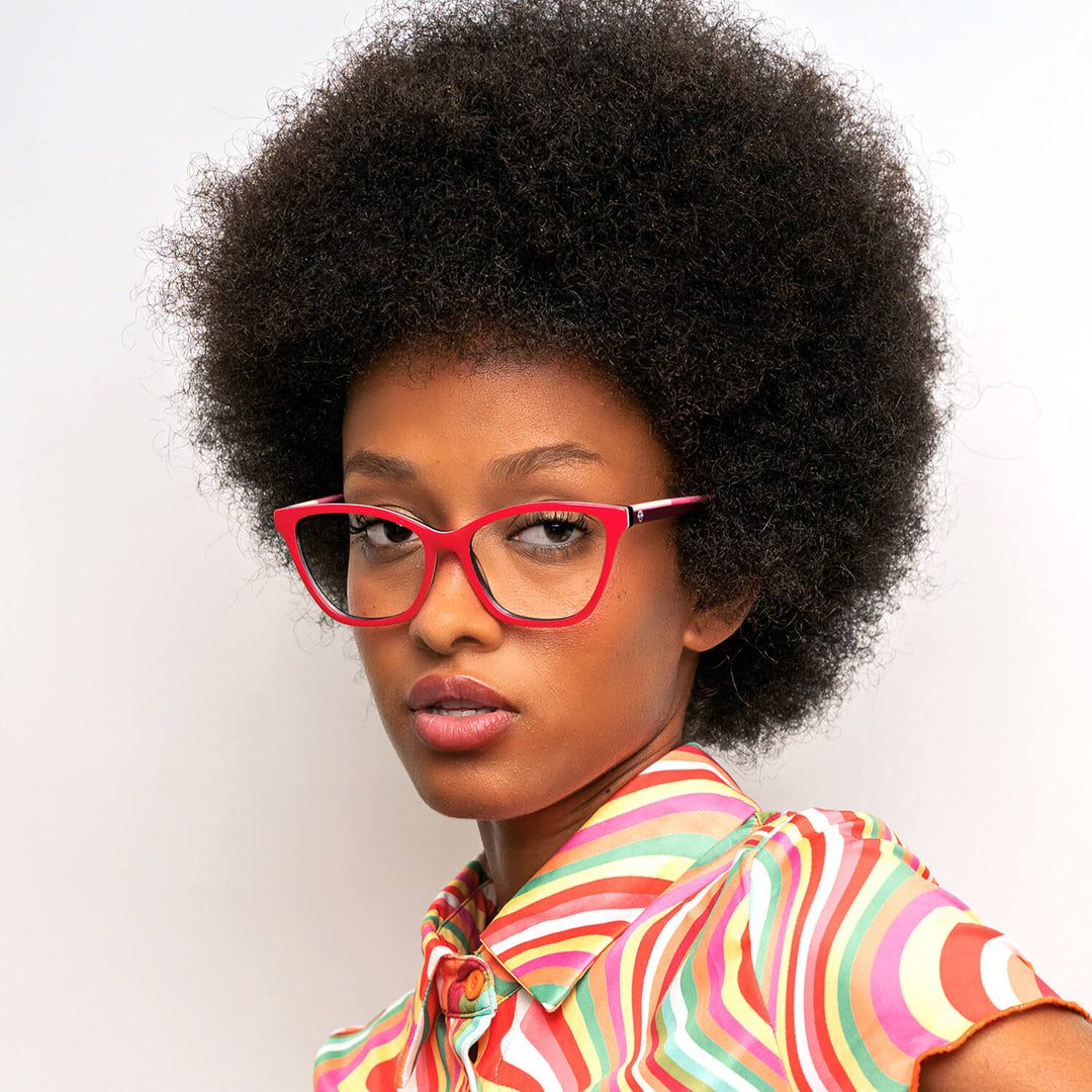 anteojos marcos opticos con receta envio gratis color rojo para mujer de cara redonda grande mayorista optica distribuidor#color_rojo