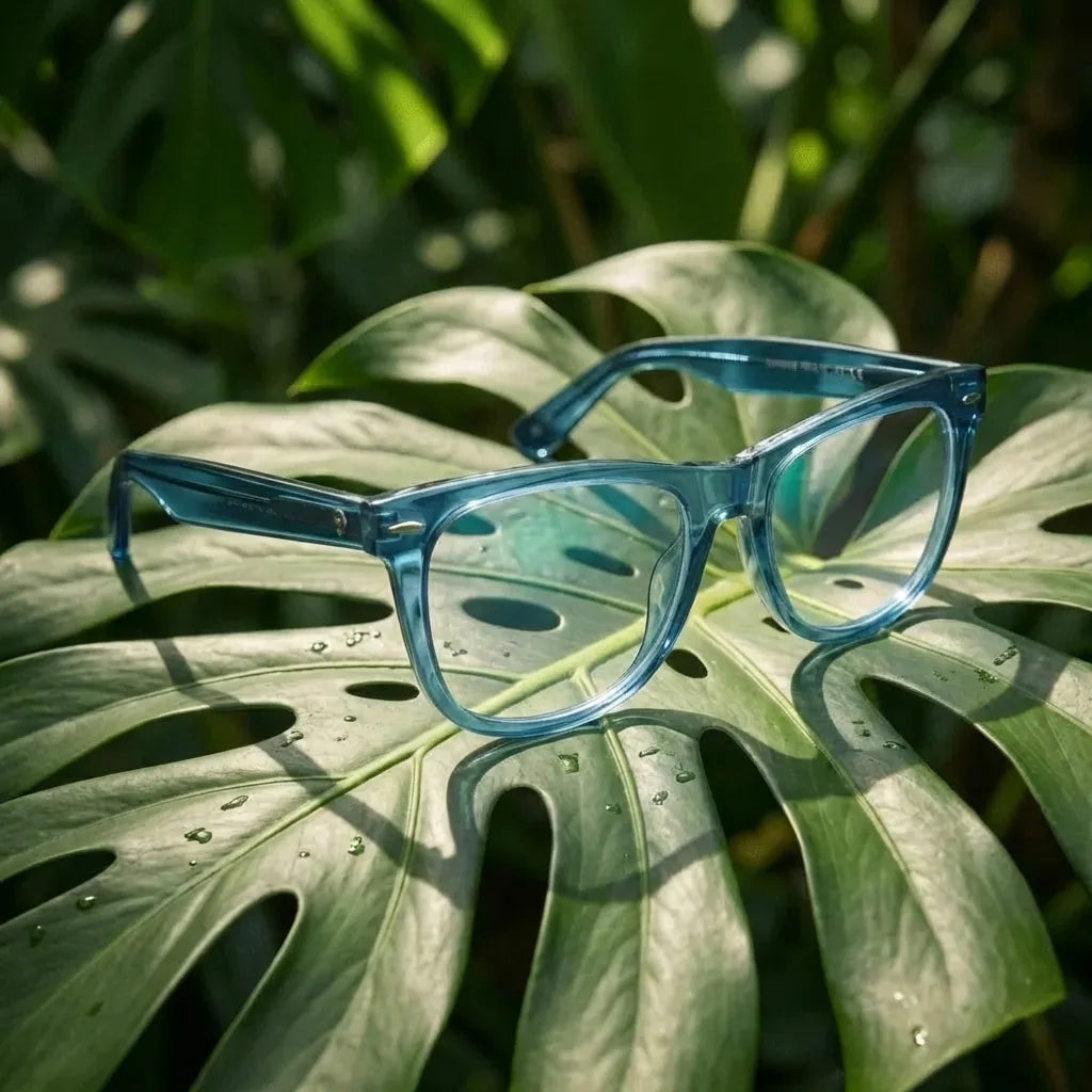 Lentes opticos Valencia azul antirreflex receta optica Bonoboss #color_azul