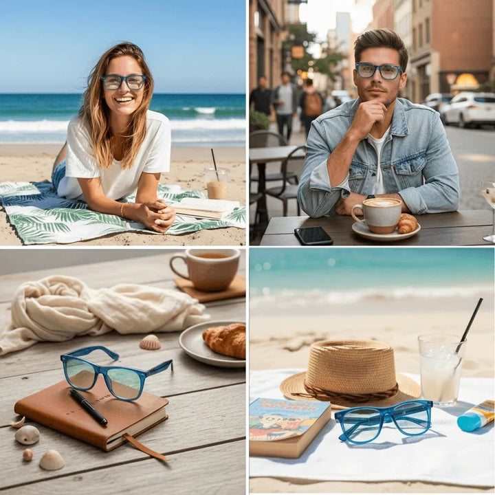 Lentes opticos Valencia azul antirreflex receta optica Bonoboss #color_azul