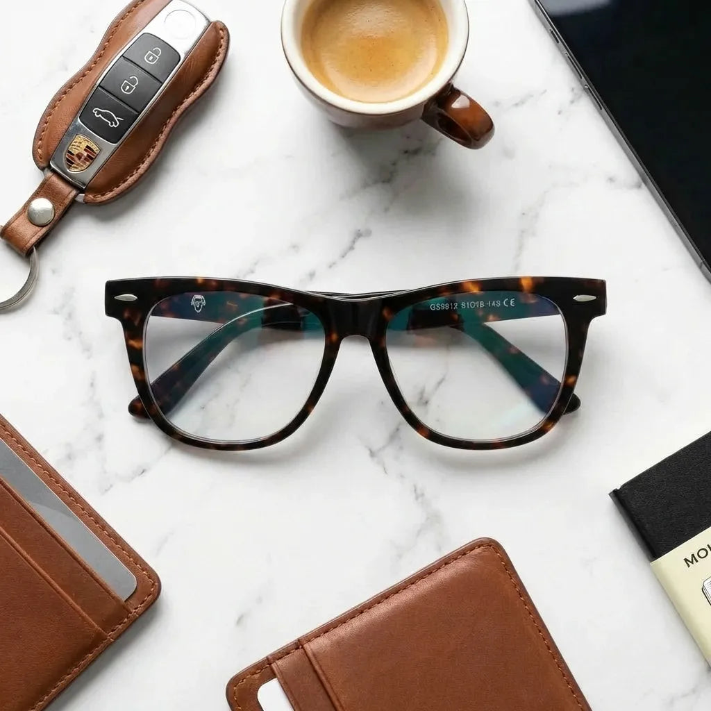 Lentes opticos Valencia carey antirreflex receta optica Bonoboss #color_carey