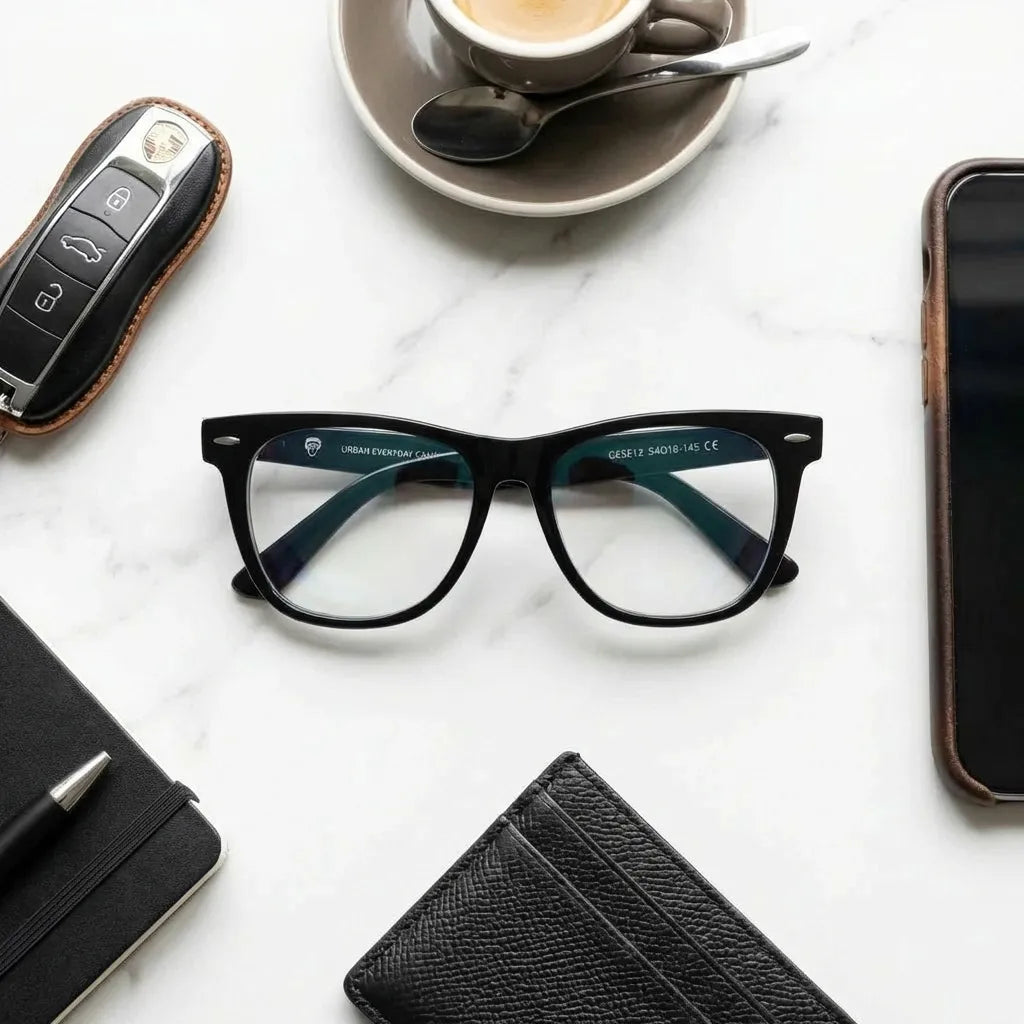 Lentes opticos Valencia negro antirreflex receta optica Bonoboss #color_negro