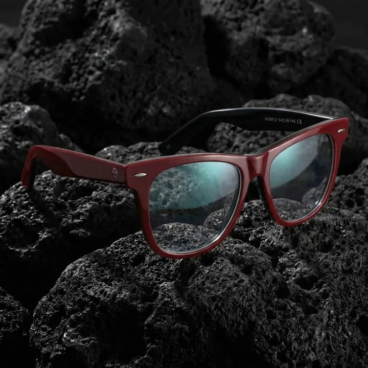 Lentes opticos Valencia rojo antirreflex receta optica Bonoboss #color_rojo