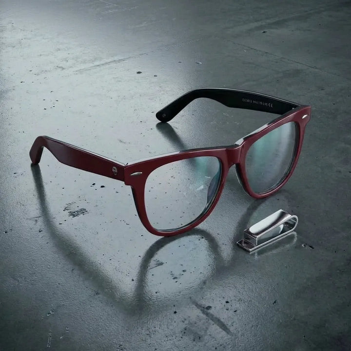 Lentes opticos Valencia rojo antirreflex receta optica Bonoboss #color_rojo