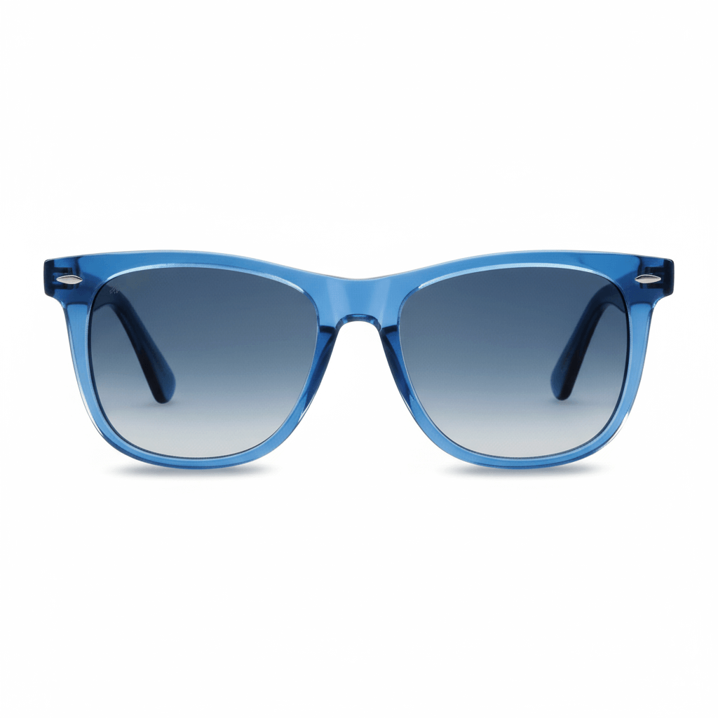 lentes de sol polarizados ovalados para hombre y mujer modelo wayfarer de rayban g15 distribuidor mayorista de opticas sustentable reciclado plastico #color_negro