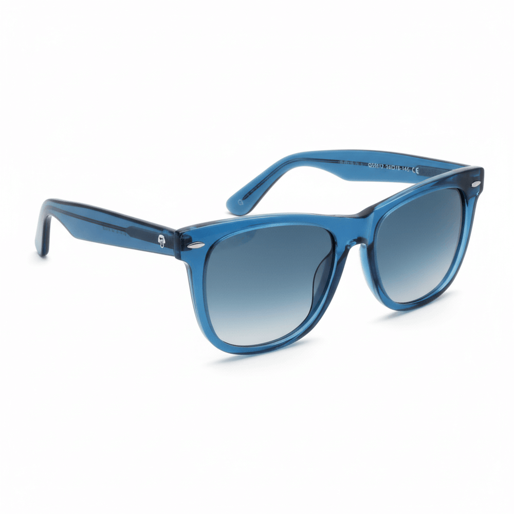 lentes de sol polarizados ovalados para hombre y mujer modelo wayfarer de rayban g15 distribuidor mayorista de opticas sustentable reciclado plastico #color_negro
