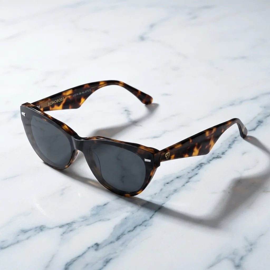 Vesta lentes ópticos carey marmol blanco Bonoboss #color_carey