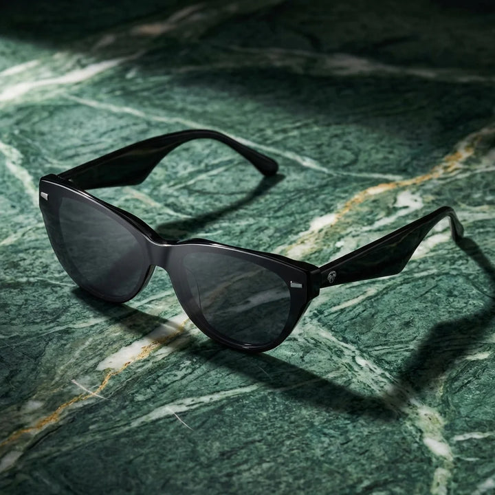 Vesta lentes ópticos negro marmol verde Bonoboss #color_negro