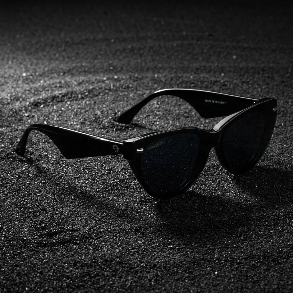 Vesta lentes ópticos negro arena volcanica Bonoboss #color_negro