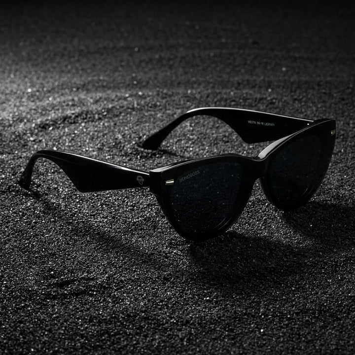 Vesta lentes ópticos negro arena volcanica Bonoboss #color_negro