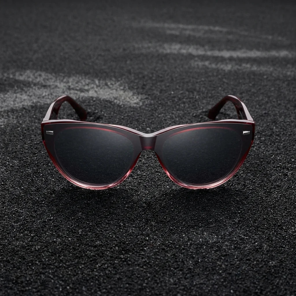 Vesta lentes ópticos rojo arena volcanica frontal Bonoboss #color_rojo