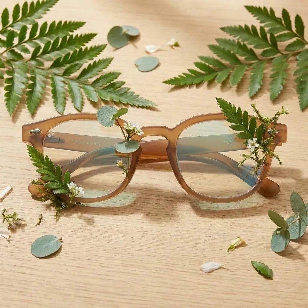 Lentes opticos Waimea RPET brown antirreflex receta optica Bonoboss #color_brown