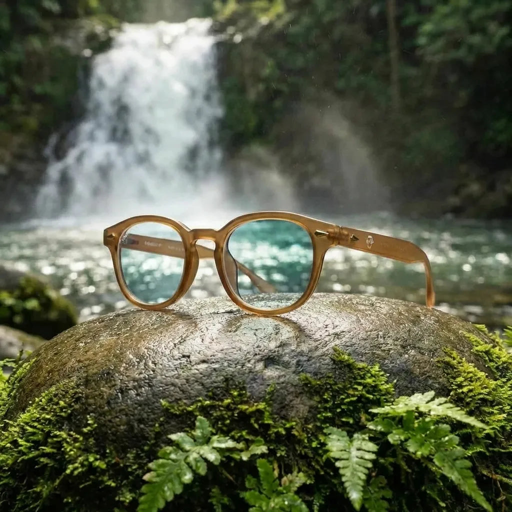 Lentes opticos Waimea RPET brown antirreflex receta optica Bonoboss #color_brown