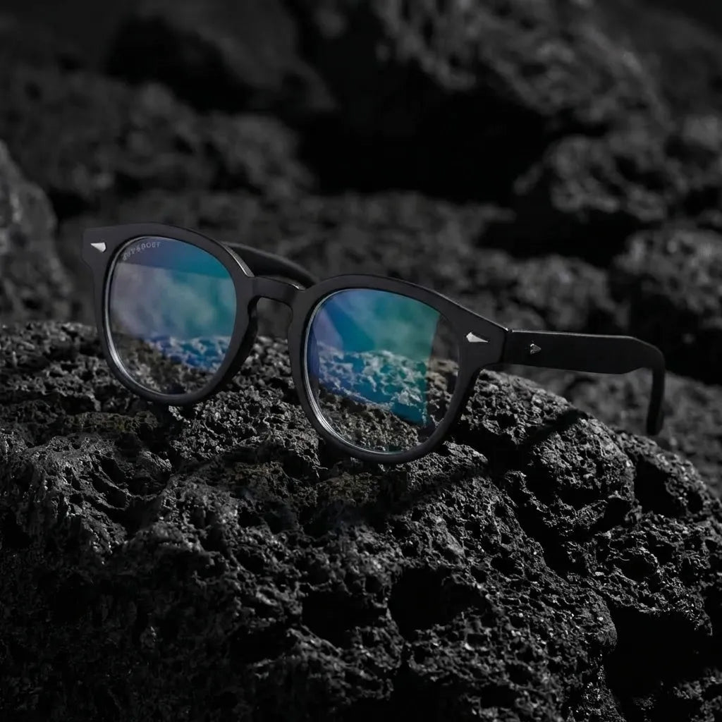 Lentes opticos Waimea RPET espejado-azul antirreflex receta optica Bonoboss #color_espejado-azul