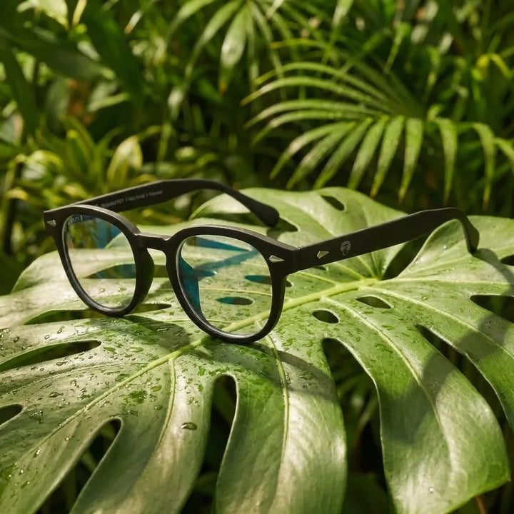 Lentes opticos Waimea RPET negro antirreflex receta optica Bonoboss #color_negro