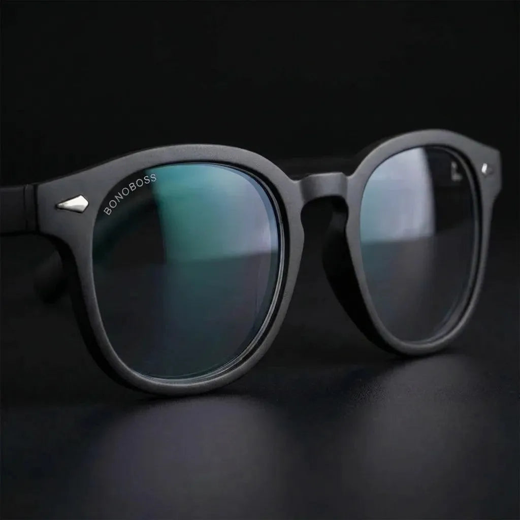 Lentes opticos Waimea RPET negro antirreflex receta optica Bonoboss #color_negro